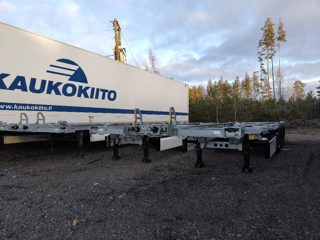 Schmitz Hanhenkaula kontti kärry, jatkoperä,sinkitty UUSI - Semi-remorque porte-conteneur/ Caisse mobile: photos 2 Schmitz Hanhenkaula kontti kärry, jatkoperä,sinkitty UUSI - Semi-remorque porte-conteneur/ Caisse mobile: photos 2