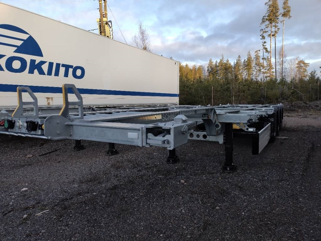 Schmitz Hanhenkaula kontti kärry, jatkoperä,sinkitty UUSI - Semi-remorque porte-conteneur/ Caisse mobile: photos 1 Schmitz Hanhenkaula kontti kärry, jatkoperä,sinkitty UUSI - Semi-remorque porte-conteneur/ Caisse mobile: photos 1