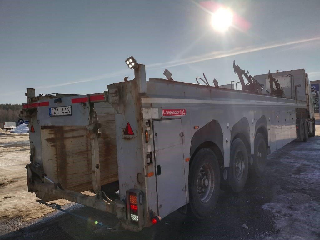 Langendorf allaskärry, 9,5m nordic malli - Semi-remorque: photos 2 Langendorf allaskärry, 9,5m nordic malli - Semi-remorque: photos 2