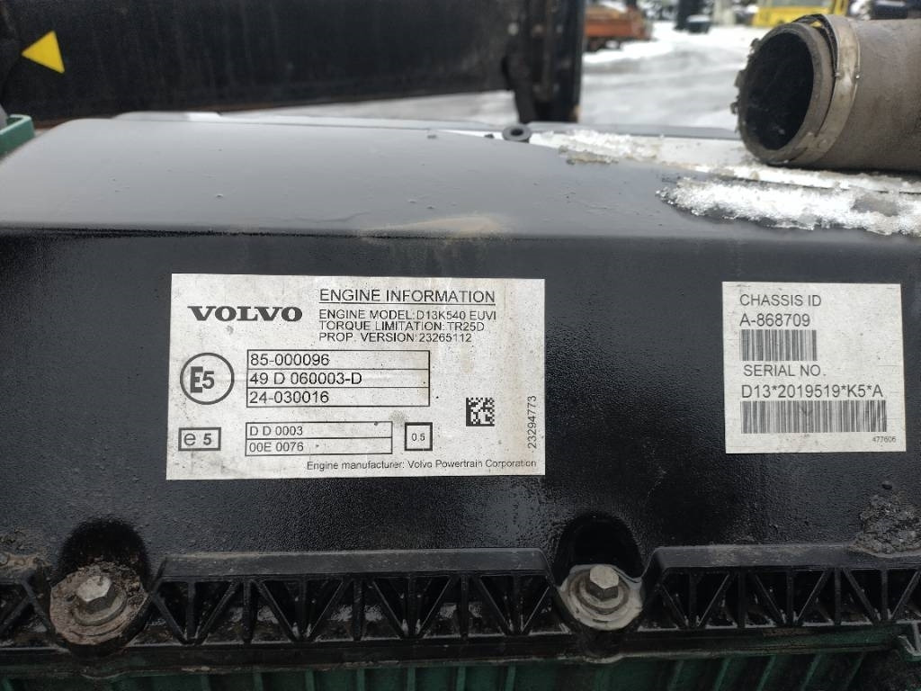 Volvo D13K 540 moottori, 390000km - Moteur pour Camion: photos 3 Volvo D13K 540 moottori, 390000km - Moteur pour Camion: photos 3