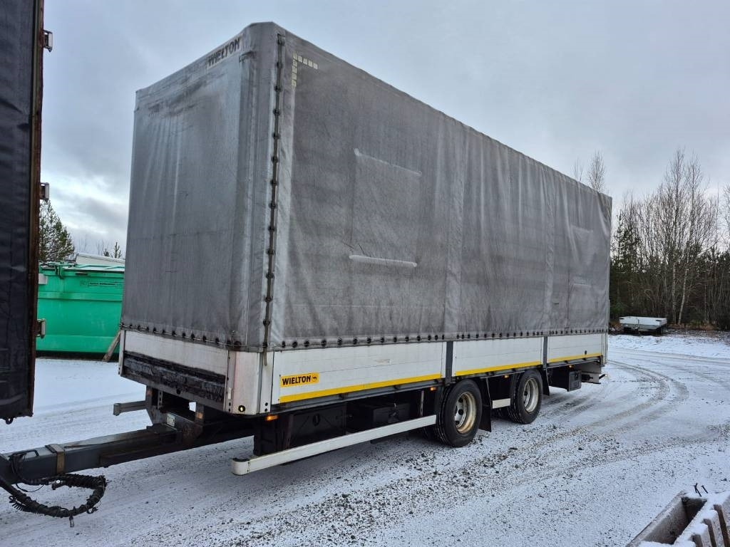 Wielton 2 keskiakseli vaunu - Remorque plateau: photos 2 Wielton 2 keskiakseli vaunu - Remorque plateau: photos 2