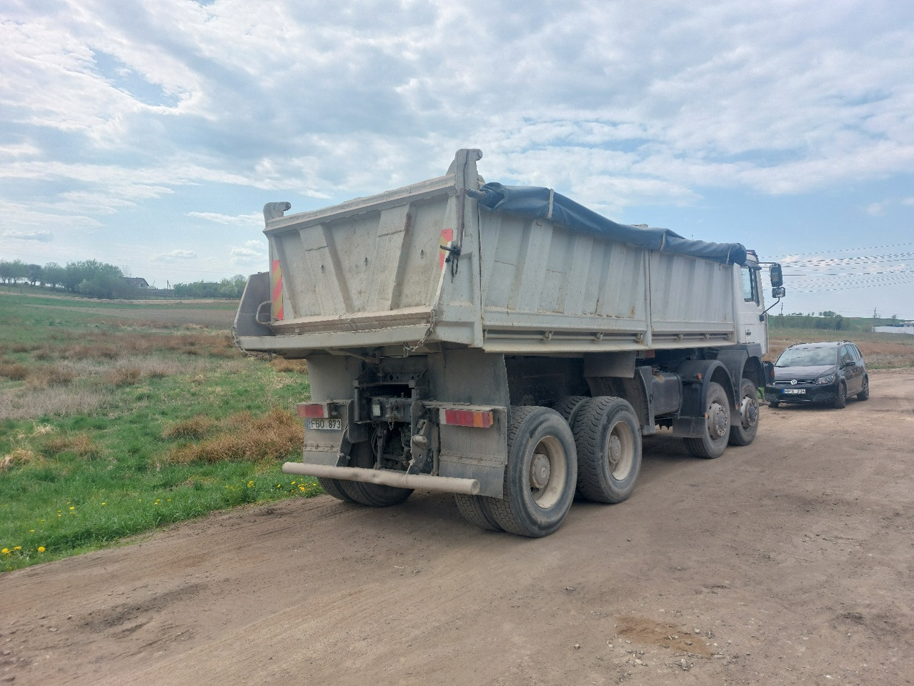 MAN 35.414 8X6 - Camion benne: photos 3 MAN 35.414 8X6 - Camion benne: photos 3