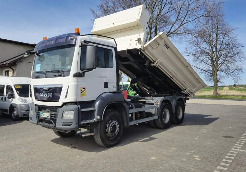 Camion benne MAN TGS 26.360 / 2 STRONNA WYWROTKA/ EURO 6: photos 8
