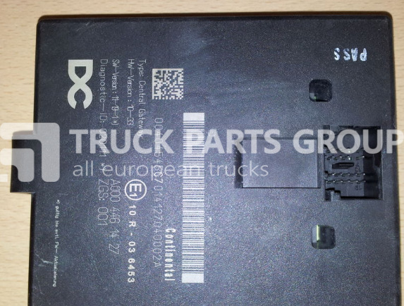 MERCEDES-BENZ Actros MP4, central gateway control unit, continental, control unit - Bloc de gestion pour Camion: photos 1 MERCEDES-BENZ Actros MP4, central gateway control unit, continental, control unit - Bloc de gestion pour Camion: photos 1