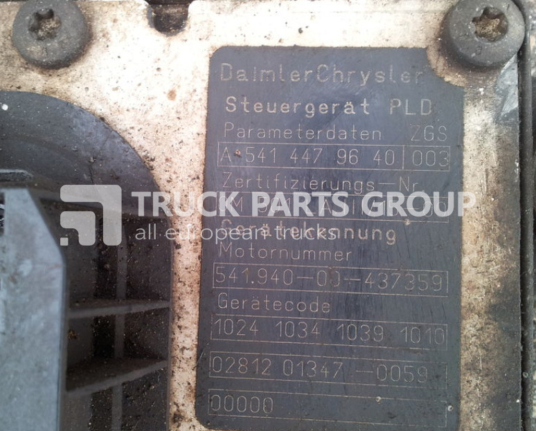 Bloc de gestion pour Camion MERCEDES-BENZ Actros engine control unit, engine computer, PLD, MR, MR 2 unit, control unit: photos 10