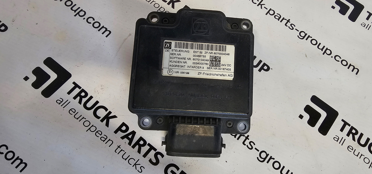 MAN MAN TGX / TGS EURO6 emission intarder3 control, retarder control unit, EST52, EST 52, EST54, EST 54, 6070104049, 6070004046, 00466755, 6070010004, 81258107018, 81258107022, 81258107031, 81258107015, 8 - Pièces de rechange pour Camion: photos 1 MAN MAN TGX / TGS EURO6 emission intarder3 control, retarder control unit, EST52, EST 52, EST54, EST 54, 6070104049, 6070004046, 00466755, 6070010004, 81258107018, 81258107022, 81258107031, 81258107015, 8 - Pièces de rechange pour Camion: photos 1