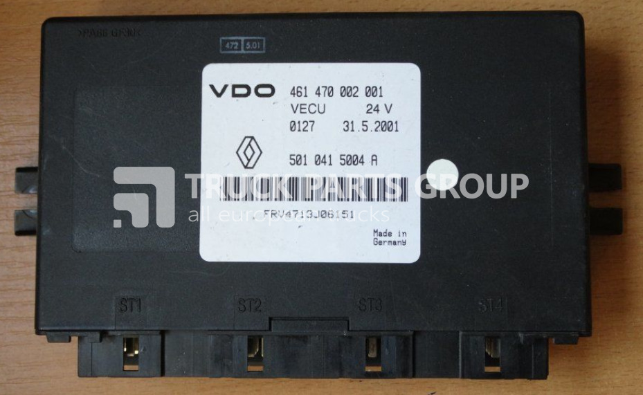 RENAULT DCI VECU VDO unit, EDC, ECU control unit - Bloc de gestion pour Camion: photos 1 RENAULT DCI VECU VDO unit, EDC, ECU control unit - Bloc de gestion pour Camion: photos 1