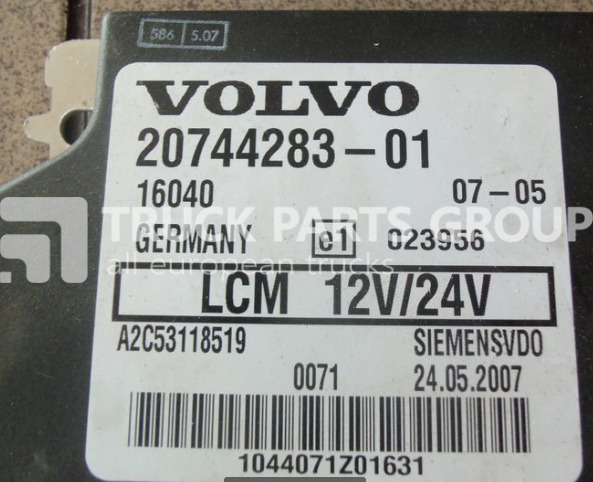 VOLVO FH13, FH13 EURO 4, EURO 5 emission LCM control unit, lightning u control unit - Bloc de gestion pour Camion: photos 1 VOLVO FH13, FH13 EURO 4, EURO 5 emission LCM control unit, lightning u control unit - Bloc de gestion pour Camion: photos 1