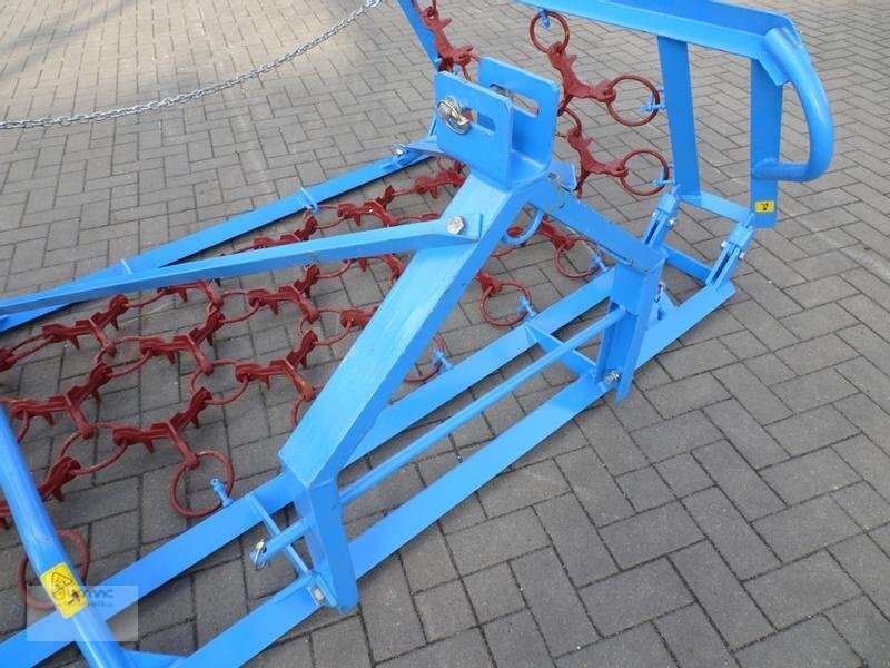 Herse à chaîne neuf Vemac Wiesenschleppe Schleppe Egge 4m 4-reihig NEU: photos 9