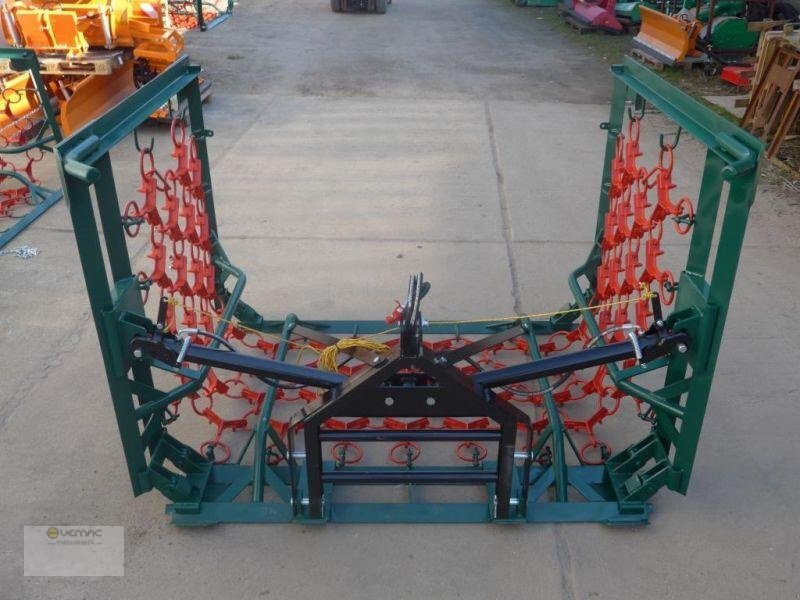 Herse à chaîne neuf Vemac Wiesenschleppe Schleppe Striegel Egge 6m hydraulisch Profi NEU: photos 12