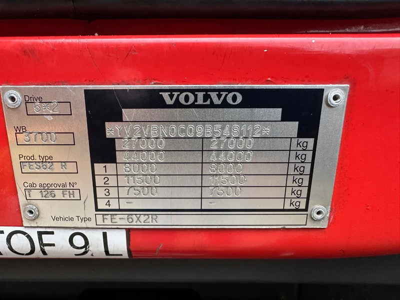 Volvo FE 320 / NL TRUCK / EURO 5 / HIAB MULTILIFT XR 21T / LIKE NEW!! / LOW KM!! / LIFT+STEER AXLE - Camion ampliroll: photos 5 Volvo FE 320 / NL TRUCK / EURO 5 / HIAB MULTILIFT XR 21T / LIKE NEW!! / LOW KM!! / LIFT+STEER AXLE - Camion ampliroll: photos 5