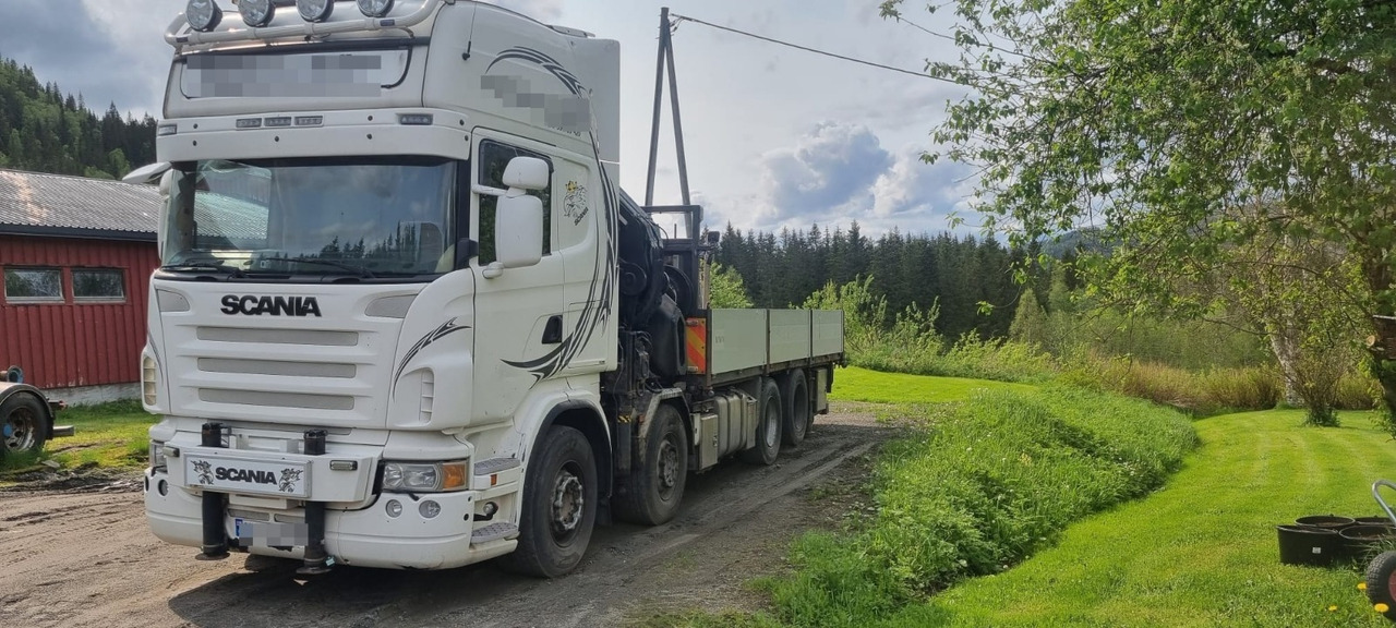 Scania R560 - Camion plateau, Camion grue: photos 2 Scania R560 - Camion plateau, Camion grue: photos 2