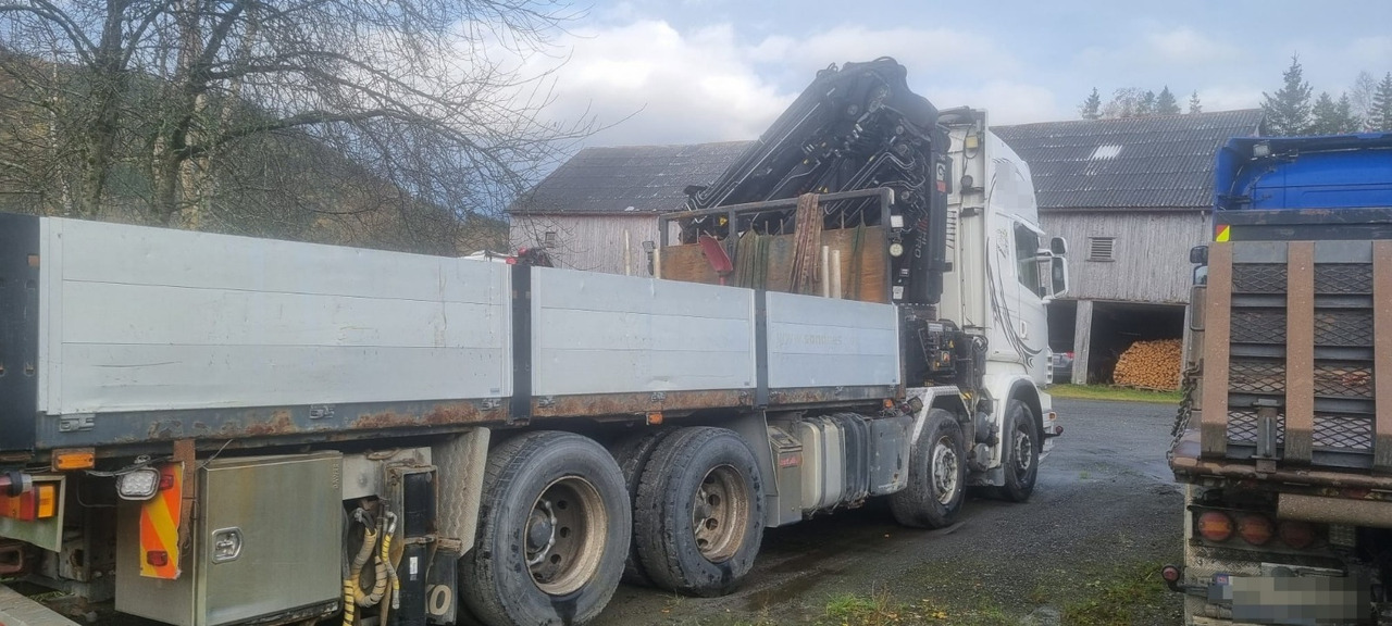 Scania R560 - Camion plateau, Camion grue: photos 3 Scania R560 - Camion plateau, Camion grue: photos 3