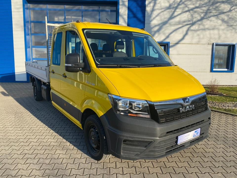 MAN TGE 3.140 Doka Pritsche Lang *STANDHZG* AHK*24 MONATE GARANTIE*1.HAND*INKL.19% MWST*SOFORT!* - Fourgon plateau, Utilitaire double cabine: photos 2 MAN TGE 3.140 Doka Pritsche Lang *STANDHZG* AHK*24 MONATE GARANTIE*1.HAND*INKL.19% MWST*SOFORT!* - Fourgon plateau, Utilitaire double cabine: photos 2