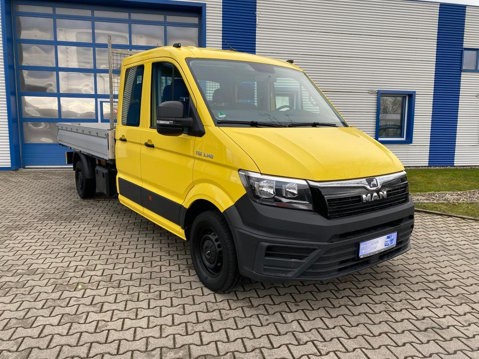 MAN TGE 3.140 Doka Pritsche Lang *STANDHZG* AHK*HECKANTRIEB*1.HAND*INKL.19% MWST*SOFORT!* - Fourgon plateau, Utilitaire double cabine: photos 2 MAN TGE 3.140 Doka Pritsche Lang *STANDHZG* AHK*HECKANTRIEB*1.HAND*INKL.19% MWST*SOFORT!* - Fourgon plateau, Utilitaire double cabine: photos 2
