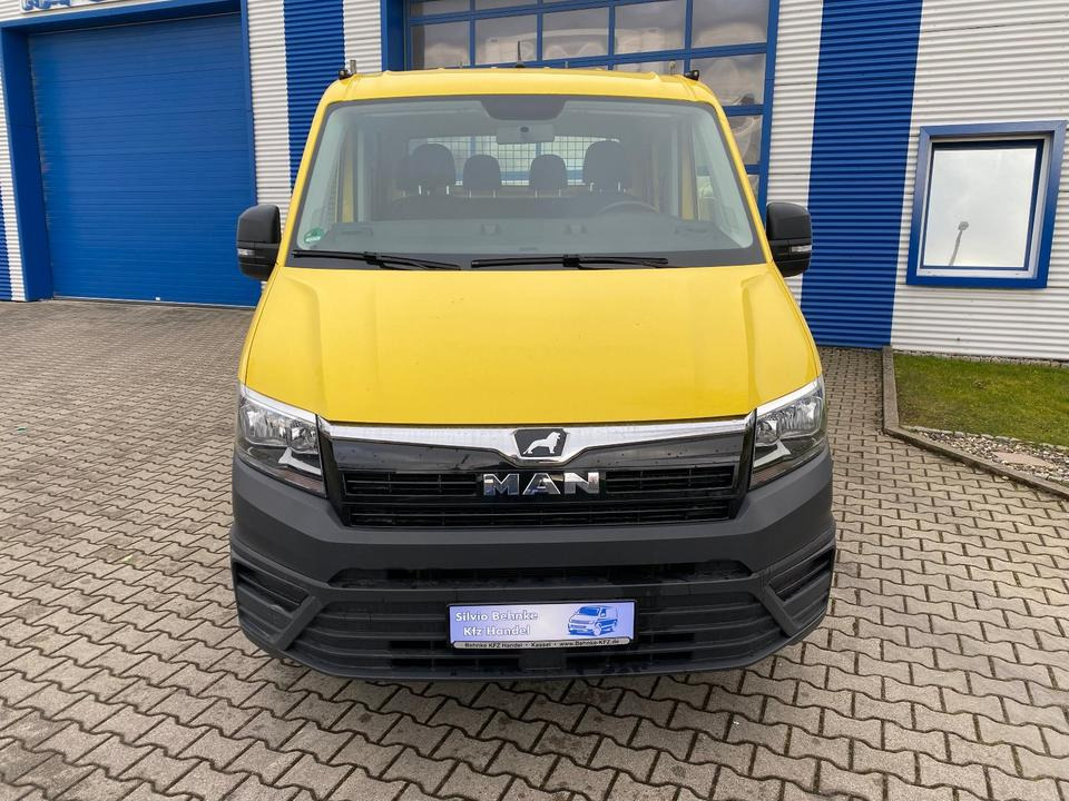 MAN TGE 3.140 Doka Pritsche Lang *STANDHZG* AHK*HECKANTRIEB*1.HAND*INKL.19% MWST*SOFORT!* - Fourgon plateau, Utilitaire double cabine: photos 3 MAN TGE 3.140 Doka Pritsche Lang *STANDHZG* AHK*HECKANTRIEB*1.HAND*INKL.19% MWST*SOFORT!* - Fourgon plateau, Utilitaire double cabine: photos 3