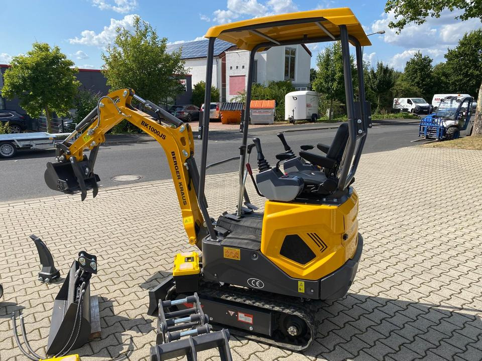 Minibagger BK1000JS inkl. großem Zubehörpaket *HERBSTAKTION*INKL.19% MWST*BERGER KRAUS*SOFORT!* - Mini pelle: photos 5 Minibagger BK1000JS inkl. großem Zubehörpaket *HERBSTAKTION*INKL.19% MWST*BERGER KRAUS*SOFORT!* - Mini pelle: photos 5