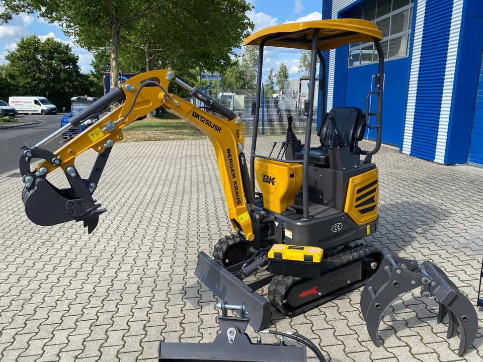 Minibagger BK1250JSR inkl. großem Zubehörpaket *INKL.19% MWST*BERGER KRAUS*KUBOTA* VERSTELLFAHRWERK*SOFORT!* - Mini pelle: photos 3 Minibagger BK1250JSR inkl. großem Zubehörpaket *INKL.19% MWST*BERGER KRAUS*KUBOTA* VERSTELLFAHRWERK*SOFORT!* - Mini pelle: photos 3