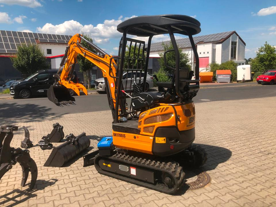 Mini pelle Minibagger BK1700JS + Zubehör *INKL.19% MWST*BERGER KRAUS*KUBOTA*JOYST*SOFORT!: photos 11