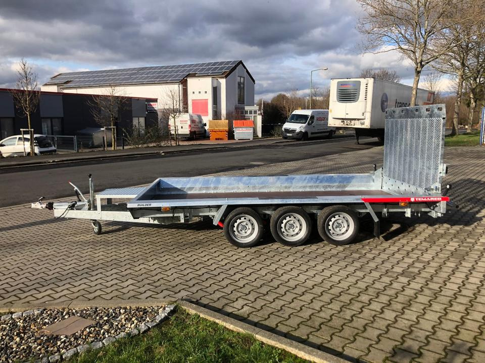 Temared Tieflader BUILDER 3 4018/3 S 3500KG *NUTZLAST 2744KG*INKL. STOßDÄMPFER*INKL.19% MWST*SOFORT!* - Remorque porte engin: photos 3 Temared Tieflader BUILDER 3 4018/3 S 3500KG *NUTZLAST 2744KG*INKL. STOßDÄMPFER*INKL.19% MWST*SOFORT!* - Remorque porte engin: photos 3