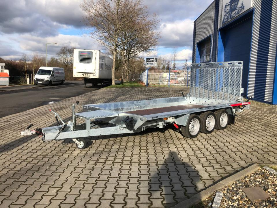Temared Tieflader BUILDER 3 4018/3 S 3500KG *NUTZLAST 2744KG*INKL. STOßDÄMPFER*INKL.19% MWST*SOFORT!* - Remorque porte engin: photos 2 Temared Tieflader BUILDER 3 4018/3 S 3500KG *NUTZLAST 2744KG*INKL. STOßDÄMPFER*INKL.19% MWST*SOFORT!* - Remorque porte engin: photos 2
