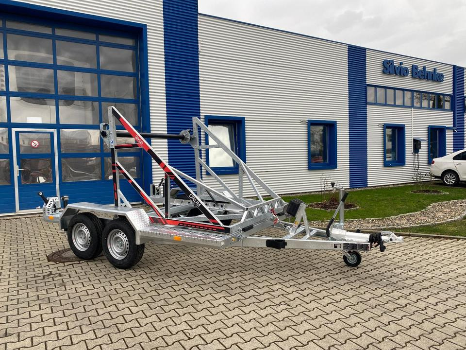 Vermietung / Kabelanhänger 3500KG / Nutzlast 2766KG / Kabeltrommel-Anhänger / Glasfaser/ 3 Tage - Remorque porte-touret: photos 1 Vermietung / Kabelanhänger 3500KG / Nutzlast 2766KG / Kabeltrommel-Anhänger / Glasfaser/ 3 Tage - Remorque porte-touret: photos 1