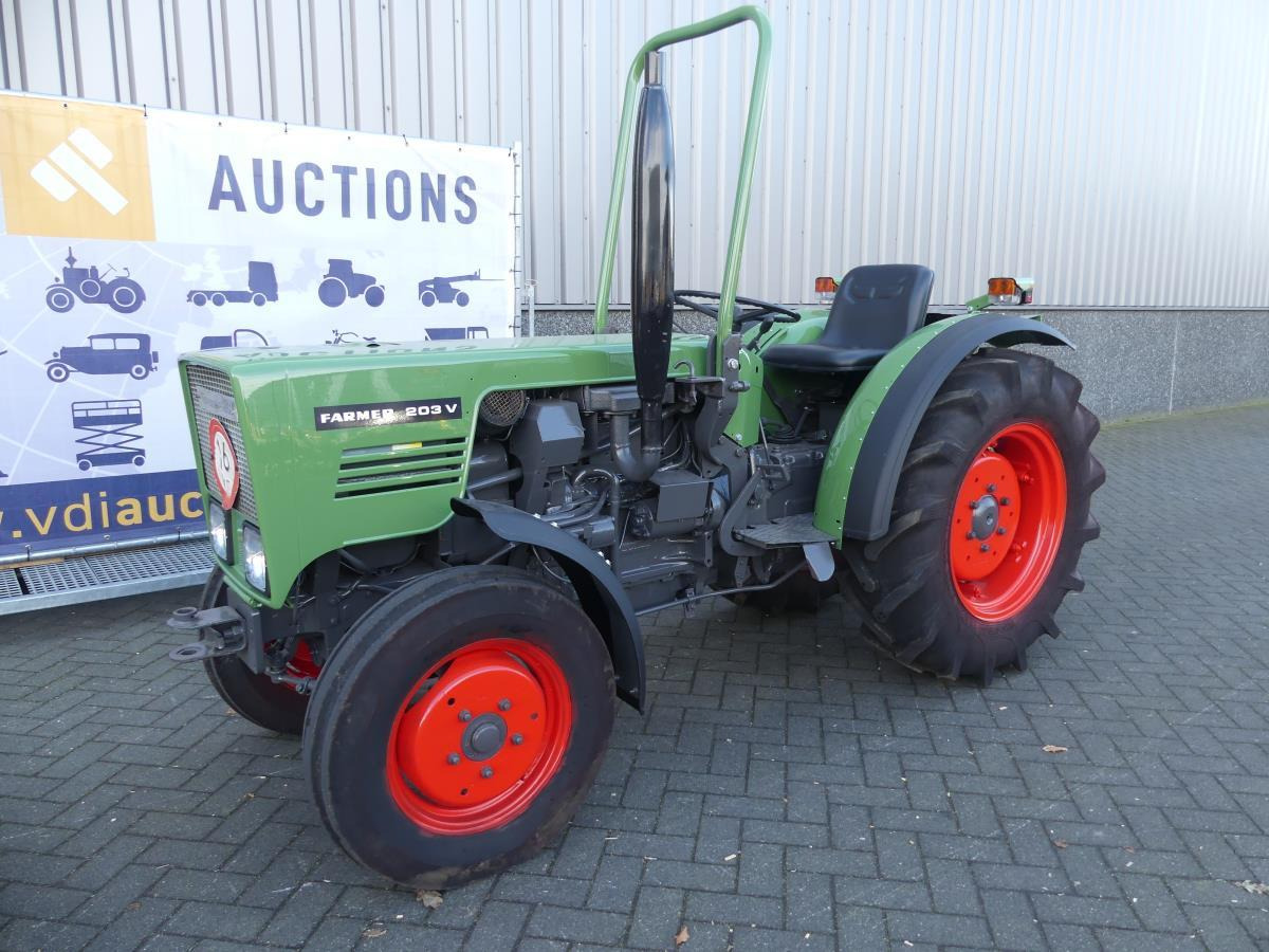 Fendt Farmer 203V - Tracteur agricole: photos 1 Fendt Farmer 203V - Tracteur agricole: photos 1