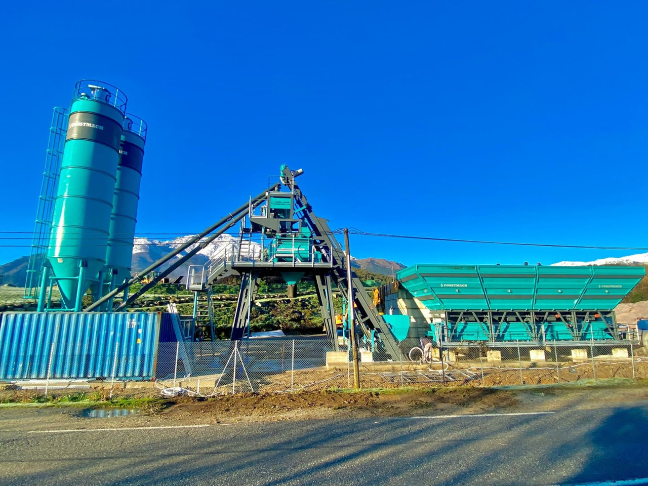 Constmach 100 m³/h Compact Concrete Batching Plant - Centrale à béton: photos 2 Constmach 100 m³/h Compact Concrete Batching Plant - Centrale à béton: photos 2