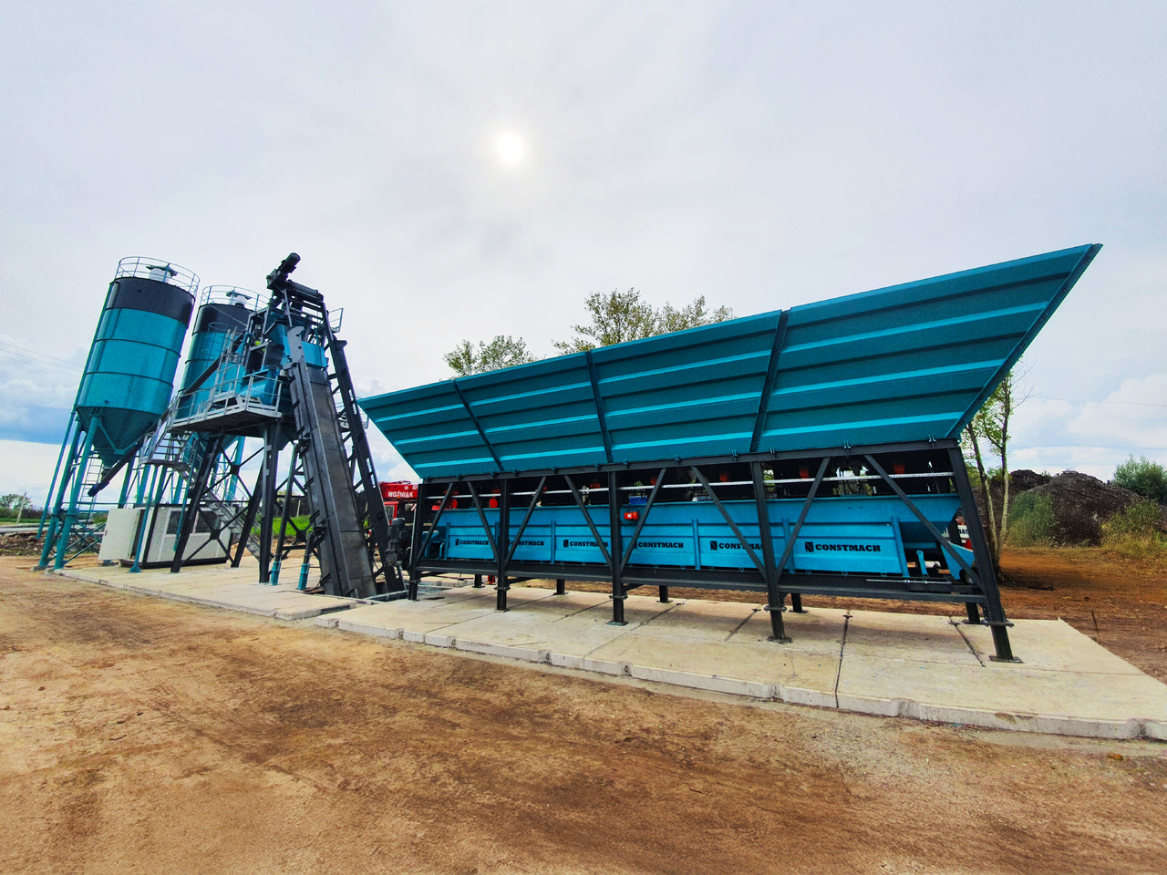 Constmach 100 m³/h Compact Concrete Batching Plant - Centrale à béton: photos 4 Constmach 100 m³/h Compact Concrete Batching Plant - Centrale à béton: photos 4