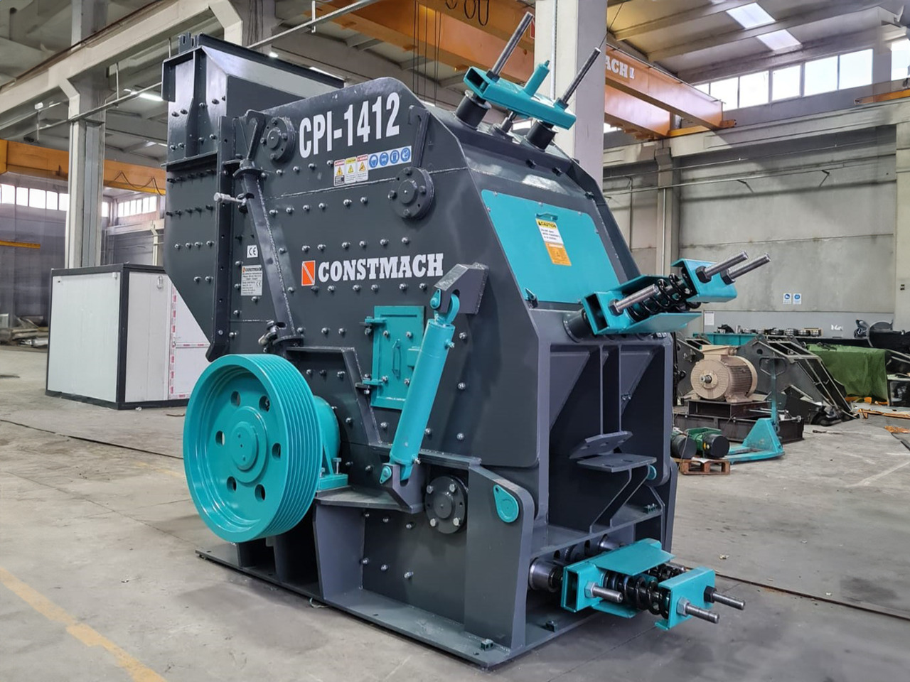 Constmach 200-250 tph Primärprall-Steinbrechermaschine - Concasseur à percussion: photos 1 Constmach 200-250 tph Primärprall-Steinbrechermaschine - Concasseur à percussion: photos 1