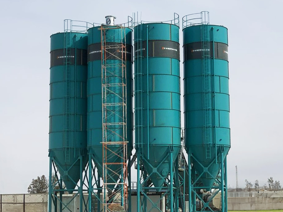 Constmach 200 Ton Capacity Cement Silo - Silo à ciment: photos 2 Constmach 200 Ton Capacity Cement Silo - Silo à ciment: photos 2