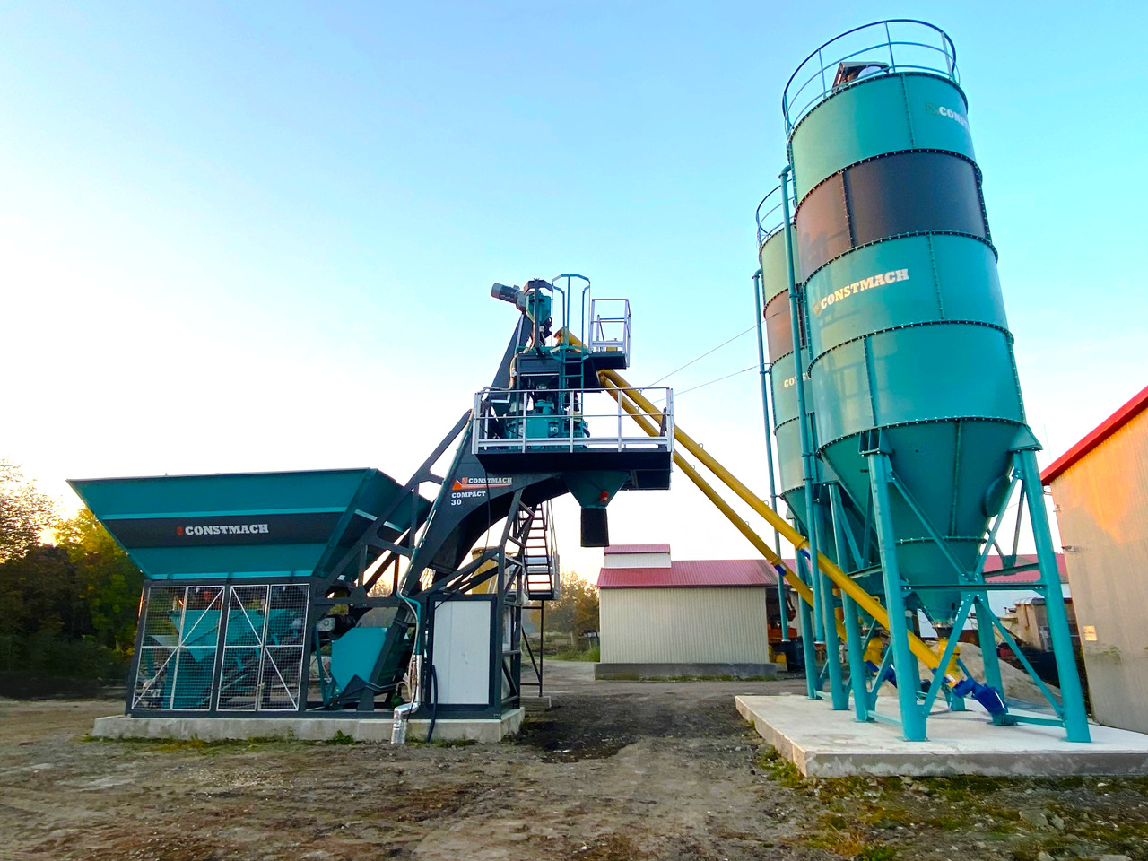 Constmach 30 m³/h Compact Concrete Batching Plant - Centrale à béton: photos 2 Constmach 30 m³/h Compact Concrete Batching Plant - Centrale à béton: photos 2
