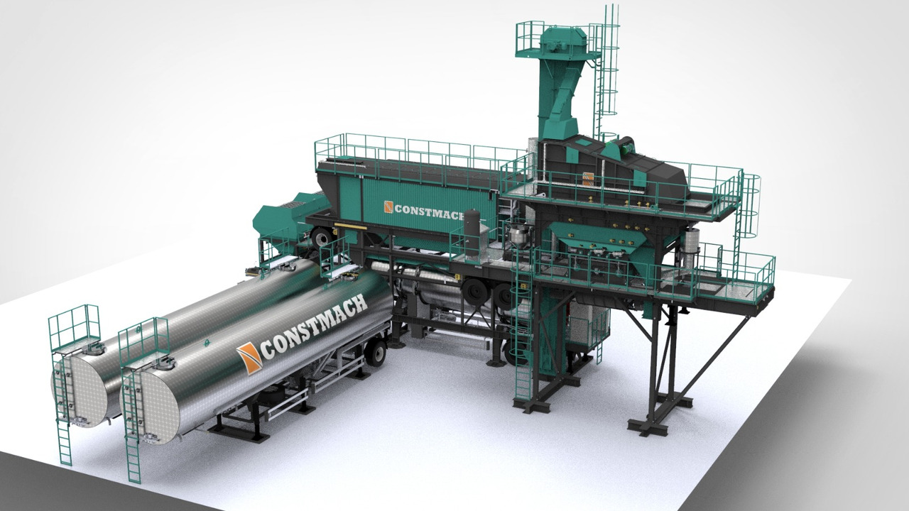 Constmach Mobile Asphalt Plant - crédit-bail Constmach Mobile Asphalt Plant: photos 7
