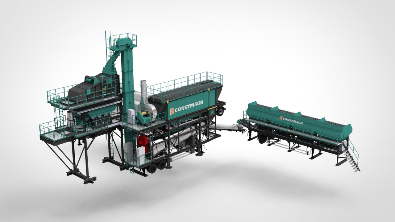 Constmach Mobile Asphalt Plant - crédit-bail Constmach Mobile Asphalt Plant: photos 9