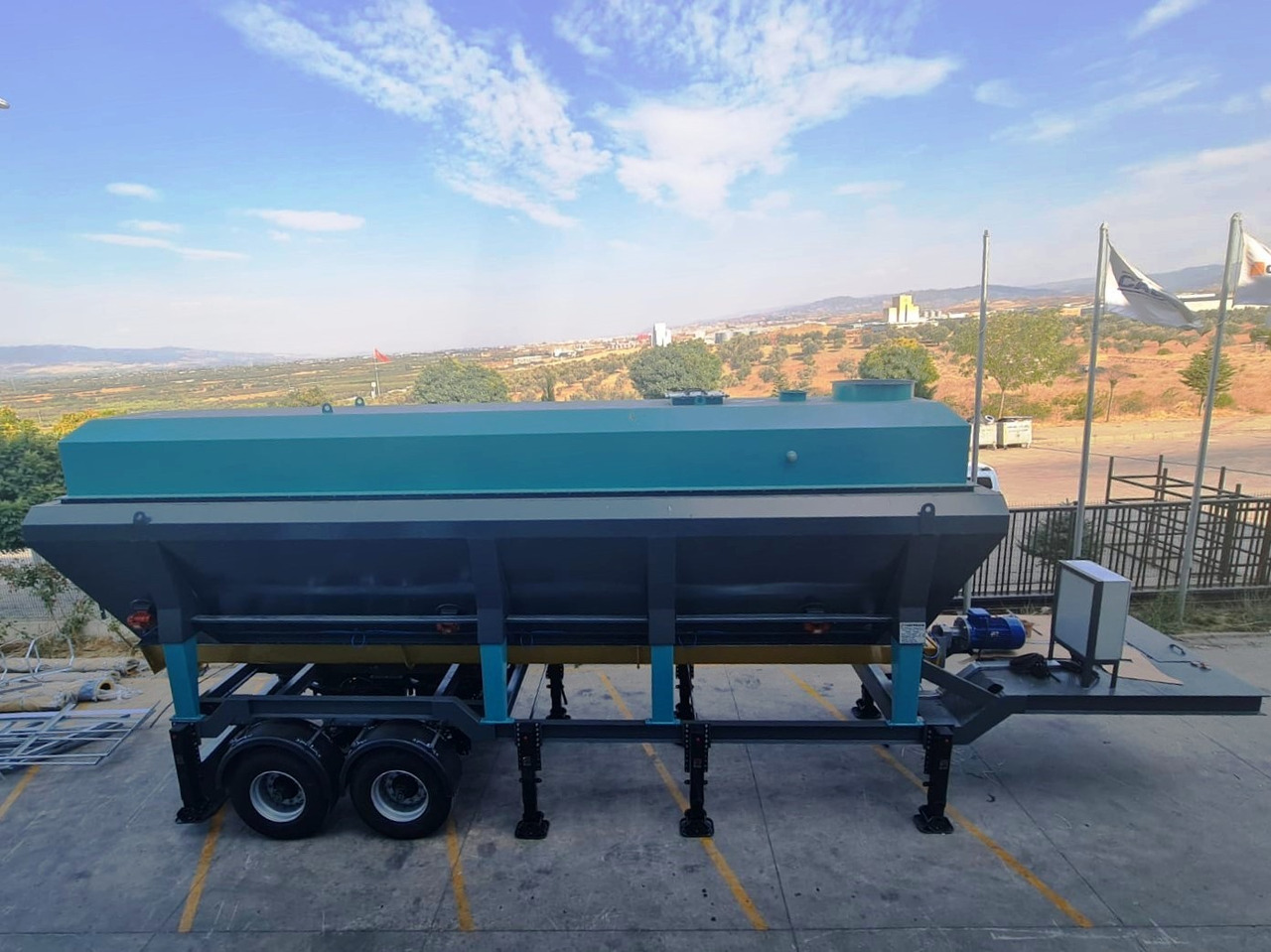 Constmach Silo à Ciment Mobile (Silo à Ciment Horizontal) - Silo à ciment: photos 3 Constmach Silo à Ciment Mobile (Silo à Ciment Horizontal) - Silo à ciment: photos 3