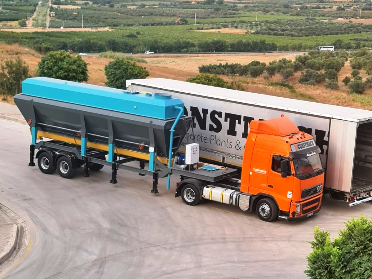 Constmach Silo à Ciment Mobile (Silo à Ciment Horizontal) - Silo à ciment: photos 1 Constmach Silo à Ciment Mobile (Silo à Ciment Horizontal) - Silo à ciment: photos 1