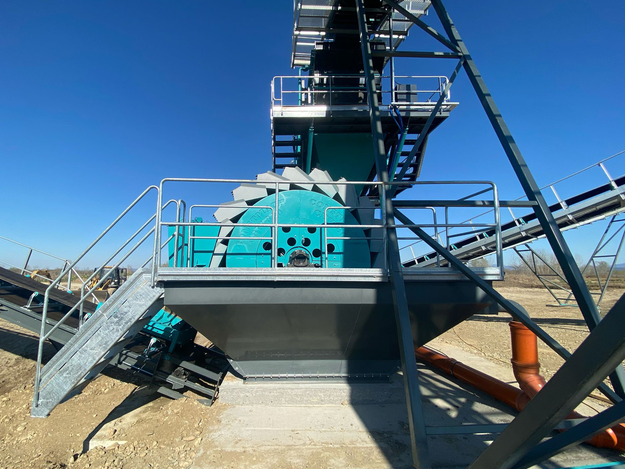 Constmach Wheeled Bucket Sand Washing Machine - Crible: photos 2 Constmach Wheeled Bucket Sand Washing Machine - Crible: photos 2