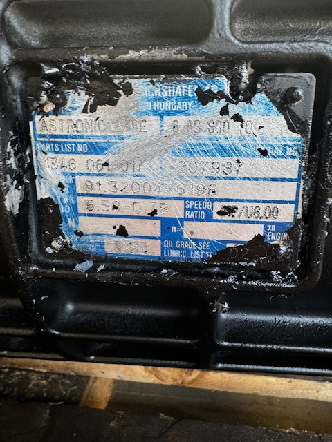 ZF 6AS800 TO generalüberholt MAN Getriebe - Boîte de vitesse: photos 4 ZF 6AS800 TO generalüberholt MAN Getriebe - Boîte de vitesse: photos 4