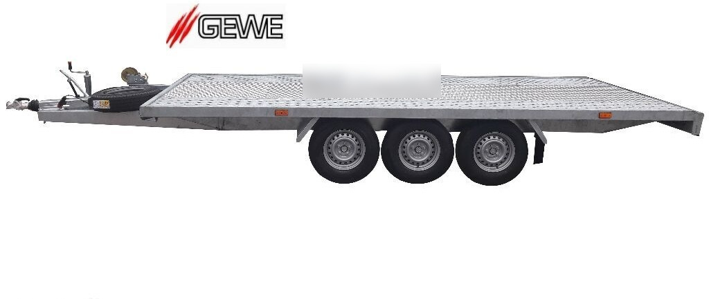 Gewe Laweta 3 osiowa 5x2,1 m - B3500 A/1 - Remorque porte-voitures: photos 5 Gewe Laweta 3 osiowa 5x2,1 m - B3500 A/1 - Remorque porte-voitures: photos 5