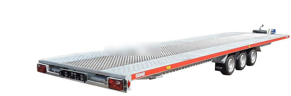 Gewe Laweta 3 osiowa 5x2,1 m - B3500 A/1 - Remorque porte-voitures: photos 3 Gewe Laweta 3 osiowa 5x2,1 m - B3500 A/1 - Remorque porte-voitures: photos 3