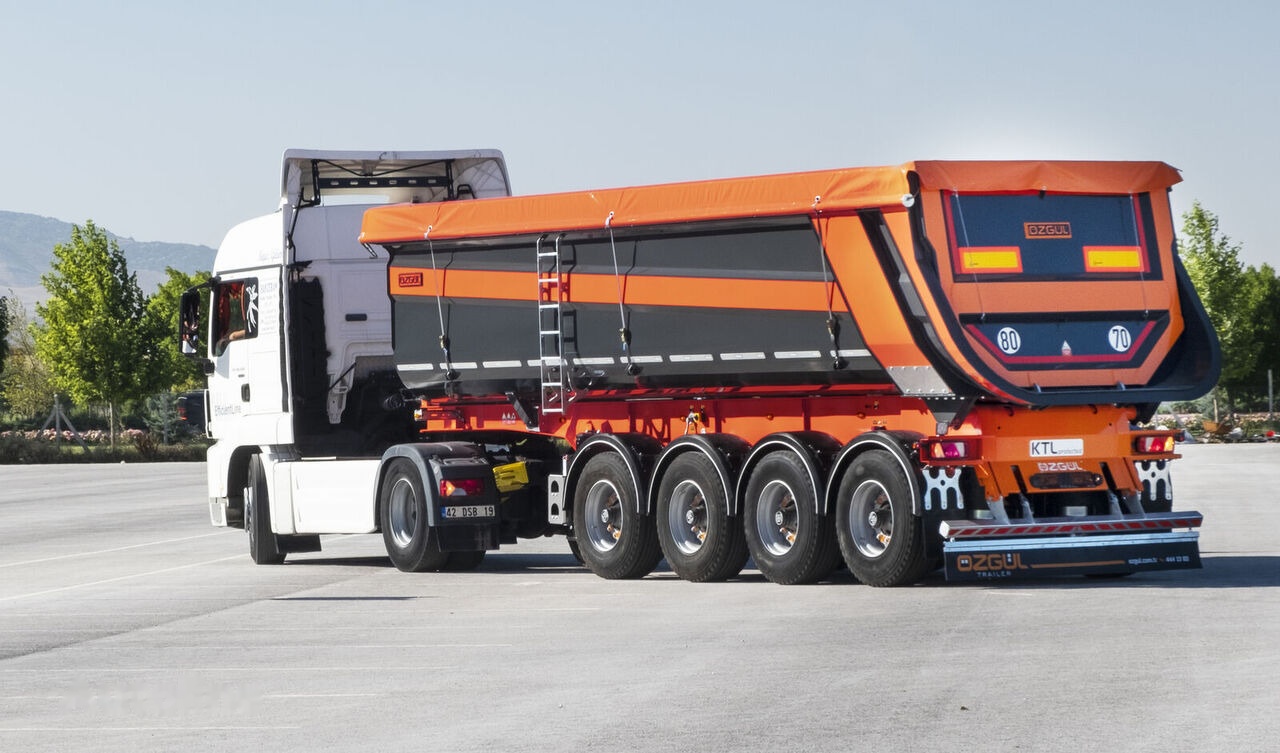 Semi-remorque benne neuf Özgül 4 AXLE TIPPING SEMI TRAILER: photos 12