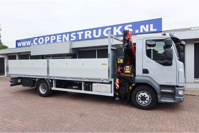 DAF LF 260 Open+Kraan Fassi F 85 V 023+Radio controle - Camion grue: photos 2 DAF LF 260 Open+Kraan Fassi F 85 V 023+Radio controle - Camion grue: photos 2