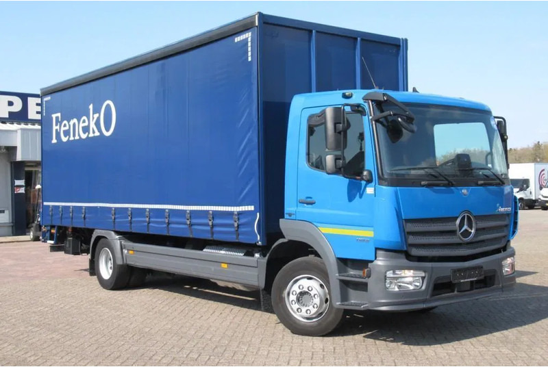 Mercedes-Benz Atego 1318L Euro 6 - Camion à rideaux coulissants: photos 2 Mercedes-Benz Atego 1318L Euro 6 - Camion à rideaux coulissants: photos 2