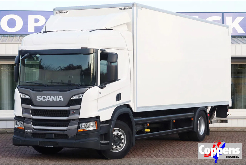 Scania P280 4x2 Bak + Dhollandia Klep 2000 KG - Camion fourgon: photos 1 Scania P280 4x2 Bak + Dhollandia Klep 2000 KG - Camion fourgon: photos 1
