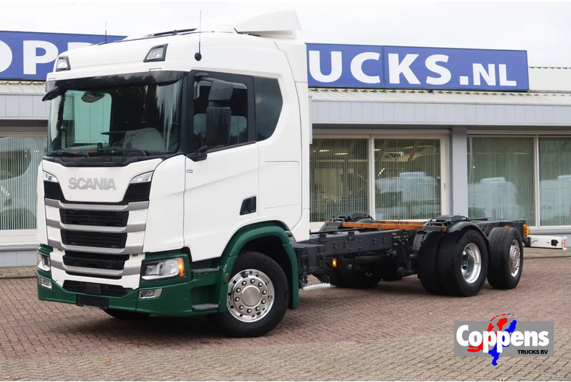 Scania R500 NGS 6x2 Chassis, Stuur lift as - Châssis cabine: photos 1 Scania R500 NGS 6x2 Chassis, Stuur lift as - Châssis cabine: photos 1