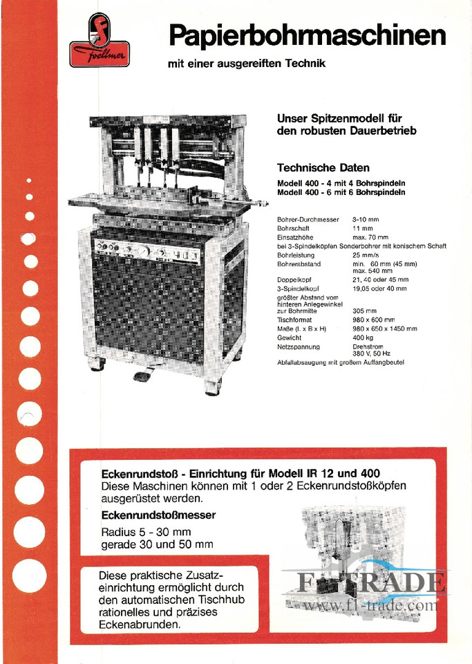 Josef Foellmer IRAM 400/445 - Machine d'impression: photos 5 Josef Foellmer IRAM 400/445 - Machine d'impression: photos 5