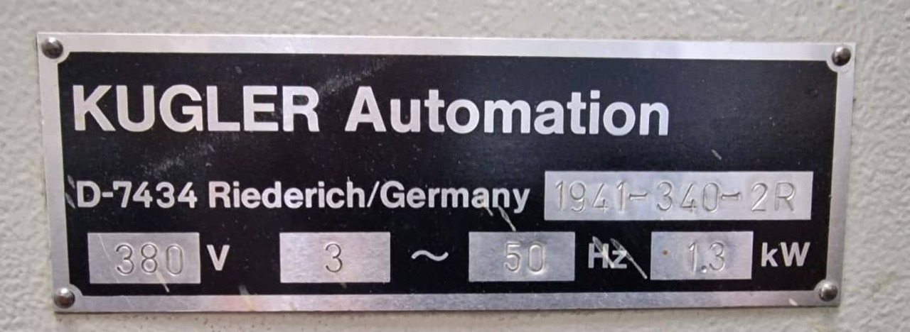 Kugler 340-2R - Massicot: photos 4 Kugler 340-2R - Massicot: photos 4