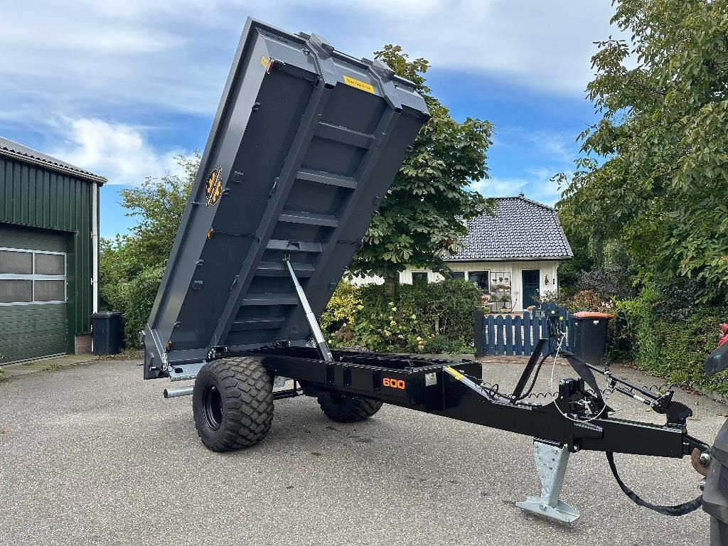 Remorque benne Palmse Trailer PT600E-1A bakkenwagen bakkenkar kipper dumper: photos 10