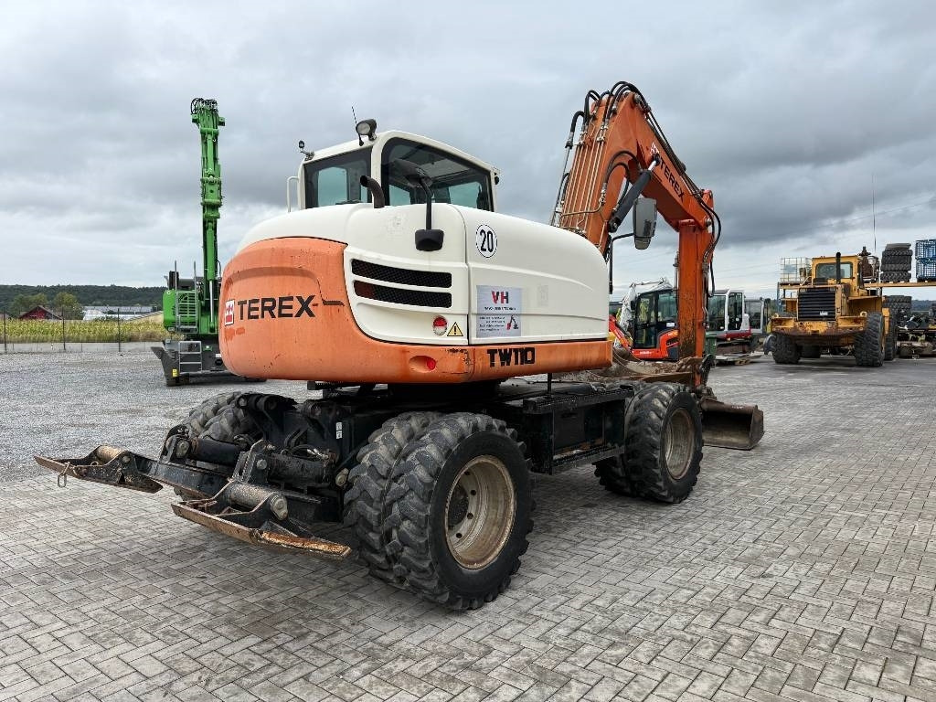 Terex TW 110  - Pelle sur pneus: photos 5 Terex TW 110  - Pelle sur pneus: photos 5