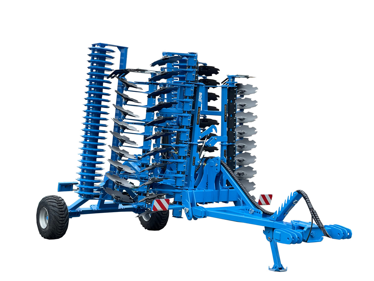 SOIL MASTER _GRAND MASTER SERIES FOLDABLE AND TRAILED TYPE MULTI DISC HARROW (RUBBER TYPE LEG) - Cover crop: photos 2 SOIL MASTER _GRAND MASTER SERIES FOLDABLE AND TRAILED TYPE MULTI DISC HARROW (RUBBER TYPE LEG) - Cover crop: photos 2